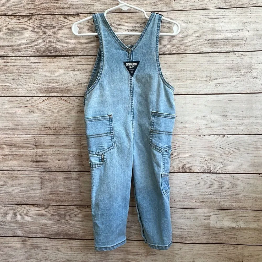 VINTAGE OSH‎ KOSH BLUE DENIM OVERALLS